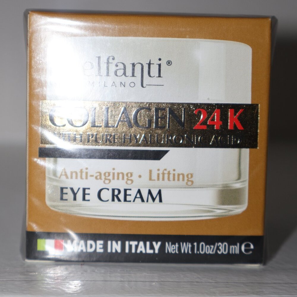 Delfanti Milano 24K Collagen Anti-Aging Eye Cream 1 oz Made in Italy New Sealed